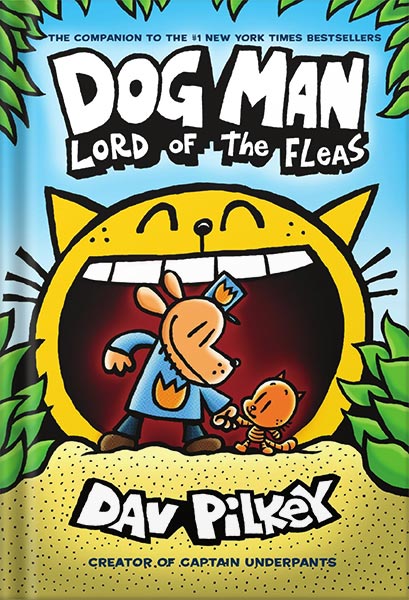 Dog Man: Lord of the Fleas: A Graphic Novel (Dog Man #5): From the Creator of Captain Underpants by Dav Pilkey