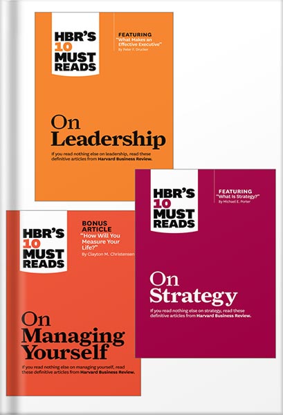 HBR's 10 Must Reads Leader's Collection (3 Books) by Harvard Business Review