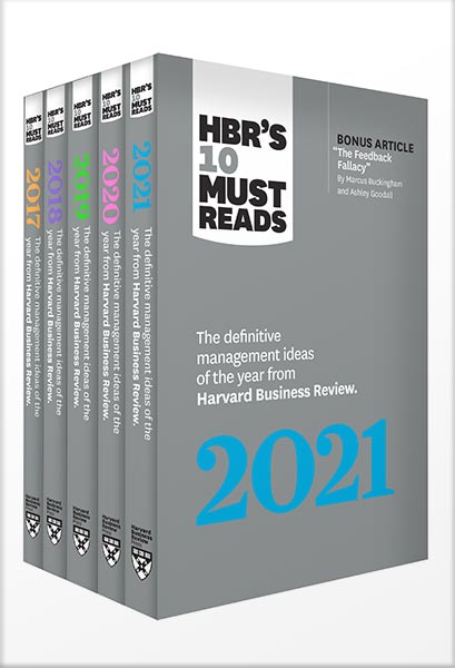 دانلود کتاب ۵ Years of Must Reads from HBR: 2021 Edition (5 Books) (HBR’s 10 Must Reads) by Harvard Business Review