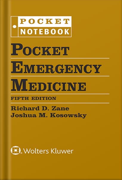 دانلود کتاب Pocket Emergency Medicine 5th Edition by Richard D. Zane