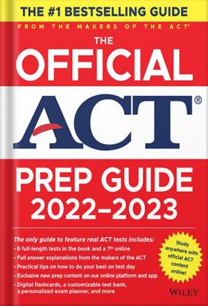 دانلود کتاب The Official ACT Prep Guide 2022-2023 1st Edition by ACT