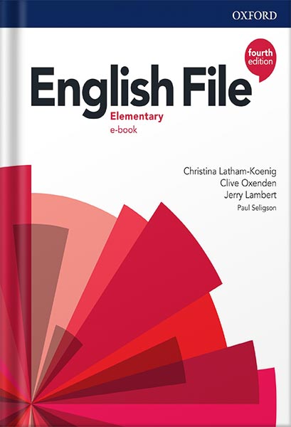 دانلود کتاب English File:4th Edition Elementary. Student's Book with Online Practice by Lambert Jerry
