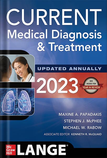 دانلود کتاب CURRENT Medical Diagnosis and Treatment 2023 62nd Edition by Maxine A. Papadakis