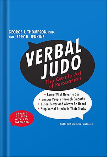 خرید کتاب صوتی Verbal Judo, Updated Edition: The Gentle Art of Persuasion