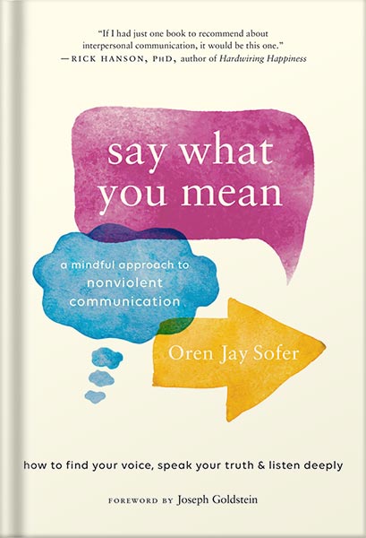 دانلود کتاب Say What You Mean: A Mindful Approach to Nonviolent Communication by Oren Jay Sofer