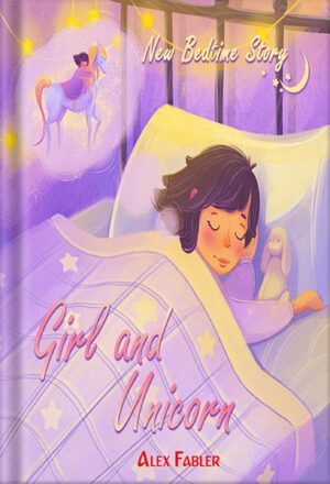 دانلود کتاب Girl and Unicorn - New Bedtime Story: Children's book for children 4-8 years old | Picture book for first grade reading about unicorns