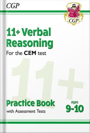 دانلود کتاب 11+ CEM Verbal Reasoning Practice Book & Assessment Tests - Ages 9-10 by CGP Books